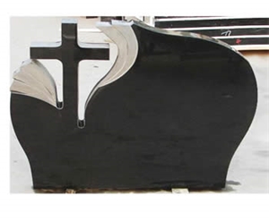 Cross Headstone, Hebei Black Granite Monument & Tombstone