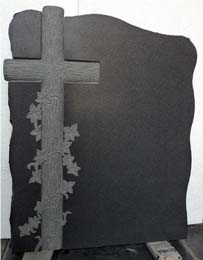 Cross Headstone, Hebei Black Granite Monument & Tombstone