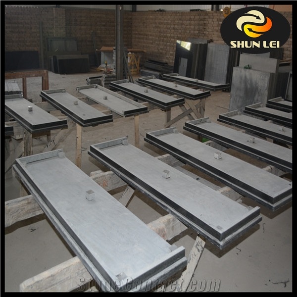 Black Granite Fireplace Back Panel