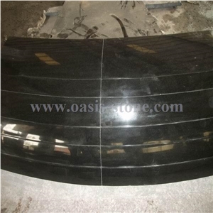 China Black Granite Column Base