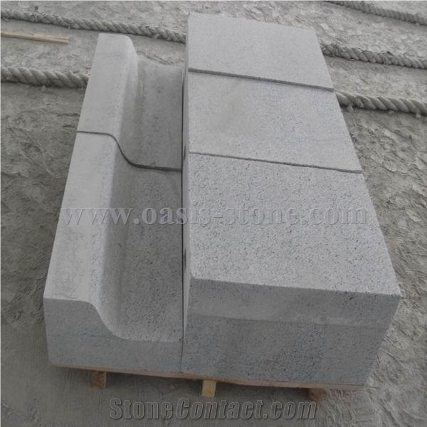 G603 Light Grey Granite Kerbstone,Kerb Stone
