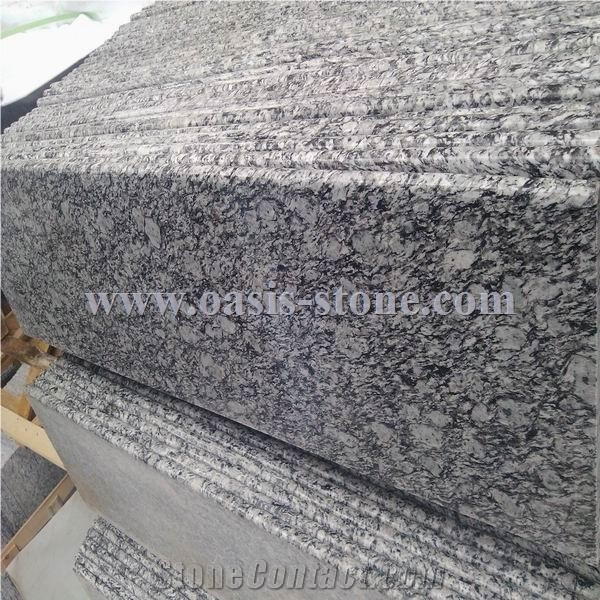 Spray White Granite Stairs & Steps