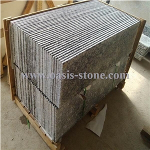Spray White Granite Stairs & Steps