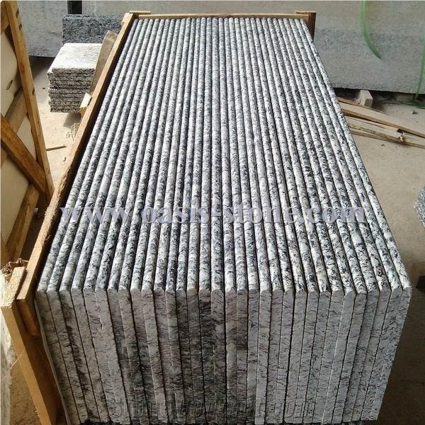 Spray White Granite Stairs & Steps