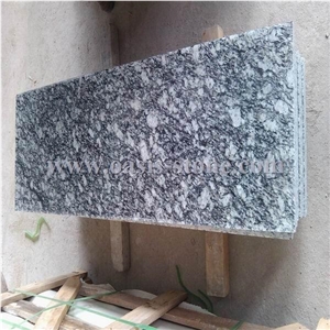 Spray White Granite Stairs & Steps