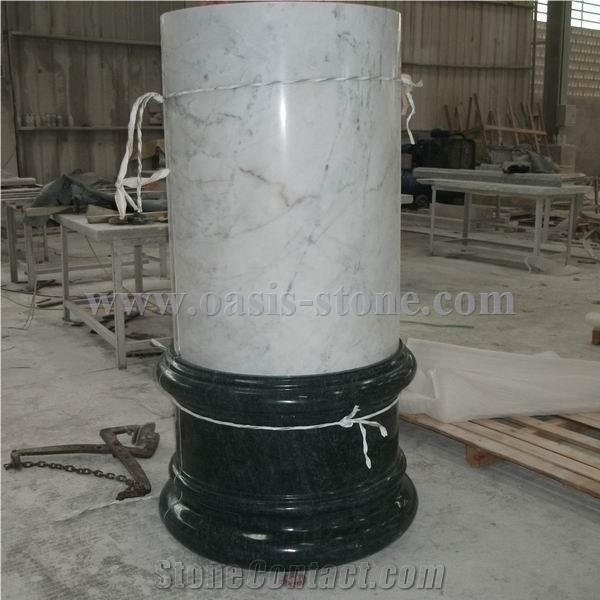 White Marble Columns