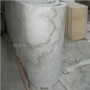 White Marble Columns