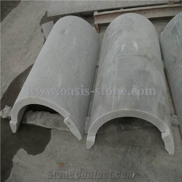 White Marble Columns