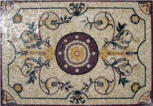 Mosaic Medallions Wall and Floors