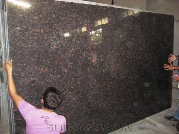 Tan Brown Granite Slab, India Brown Granite