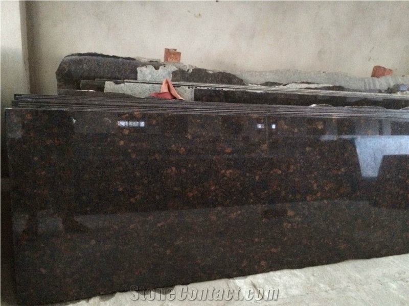 Tan Brown Granite Slab, India Brown Granite