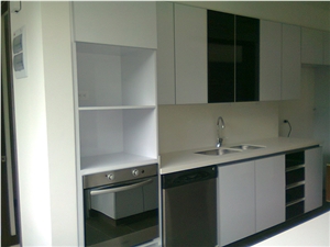 Acabado Blanco Solid Surface Kitchen Countertop