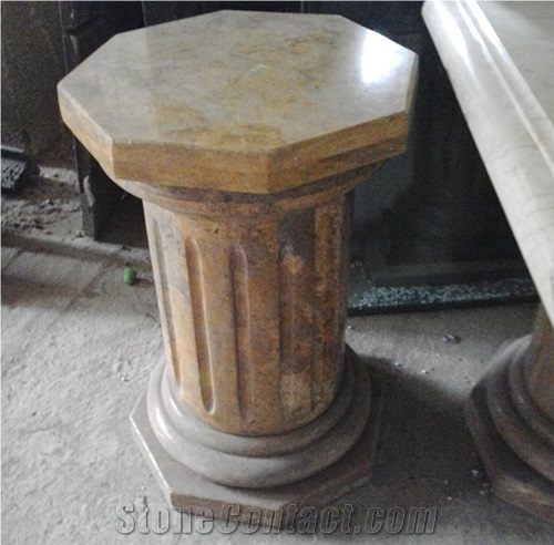 Sinu Dorado Veta Limestone Table