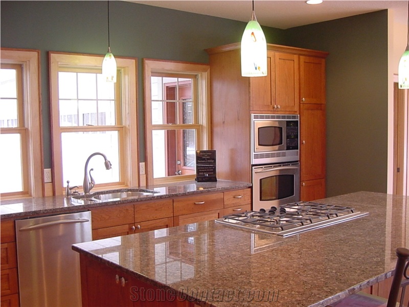 Atlantic Brown Granite Kitchen Countertop