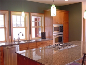Atlantic Brown Granite Kitchen Countertop