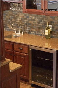 Giallo Antico Granite Bar Top