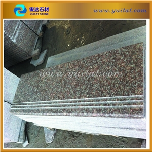 Cheap G687 Granite Peach Red Stair Steps & Risers
