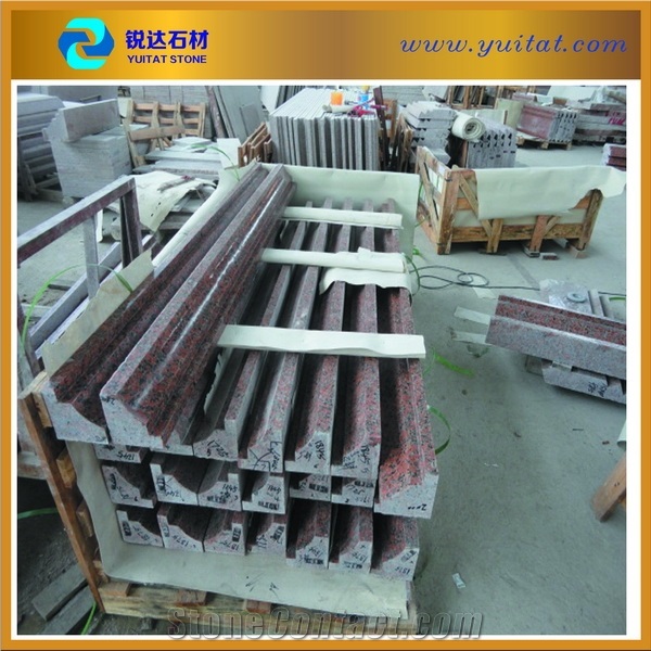Chinese Maple Red G562 Granite for Border Line