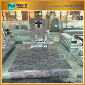 Indian Paradiso Granite Tombstone in Various Colors and Style Indian Paradiso Granite Tombstone in Various Colors and Style