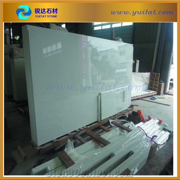 White Artificial Crystallized Glass Panel Without Pore,White Glass Stone,Nano Crystallized Glass Panel,Marmoglass Without Pore,Jade Stone White