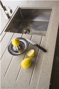 Beige Quartz Stone Countertop, Beige Countertops
