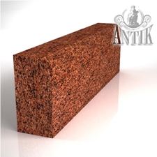 Curb Stone,Curbstone,Kerb Stone,Kerbstone, Ukrainian Red Granite Kerb Stone, Rosso Toledo Red Granite Kerb Stone