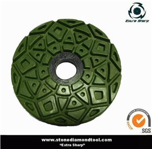 3 Step Resin Copper Diamond Tool Polishing Pads for Granite & Marble