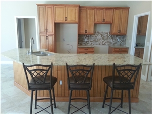 Giallo Florence Granite Kitchen Countertop