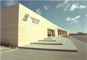 Amarillo Fosil - Fossil Yellow Limestone Wall Facade Projects