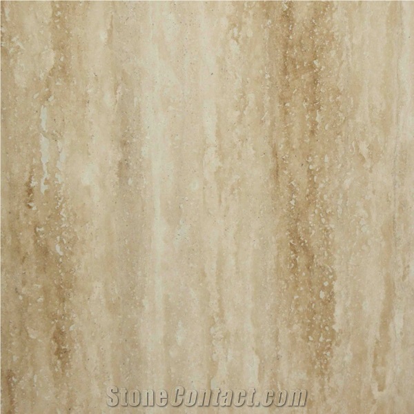 Wavy Haji Abad Brown Travertine Travertine Tiles & Slabs