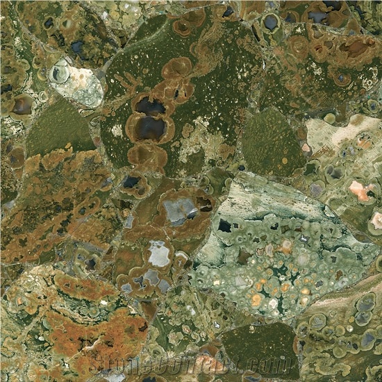 Jungle Jasper Semiprecious Stone