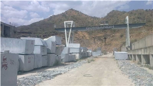 India Green Marble Block