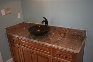 Crema Bordeaux Granite Vanity Top Crema Bordeaux Granite Vanity Top