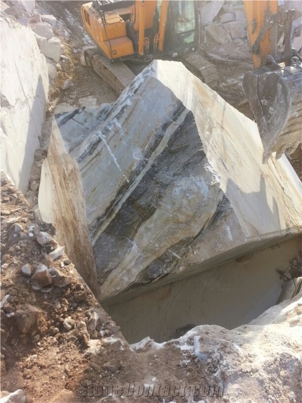 Anatolian Picasso Block, Nero Picasso Marble