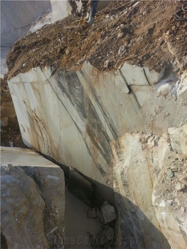 Anatolian Picasso Block, Nero Picasso Marble