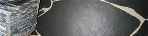 Brazilian Black Slate Flagstone