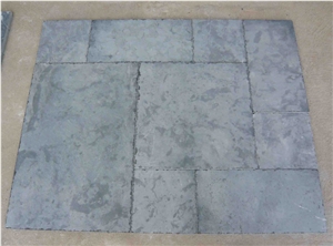 Vietnam Blue Stone Tumbled Opus Pattern