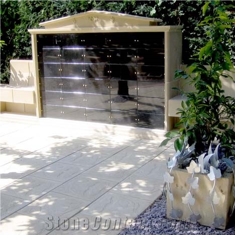 Cremated Remains Products, Cremation, Absolute Black Granite Mausoleum & Columbarium