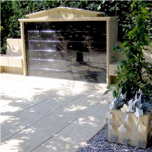 Cremated Remains Products, Cremation, Absolute Black Granite Mausoleum & Columbarium