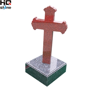 China Red Granite Vross American Monument