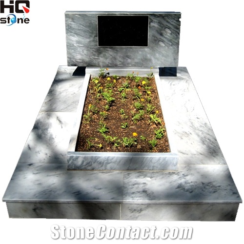 Grey Marble Monument & Tombstone