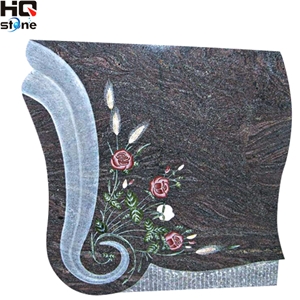 Multicolor Granite Polish Style Monument