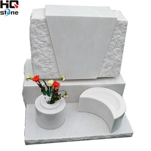 White Marble American Style Monument White Marble American Style Monument