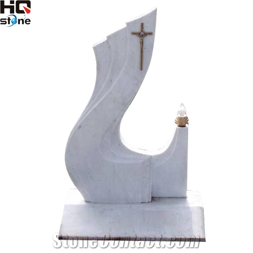 White Marble Engravings Monument, White Marble Monument & Tombstone