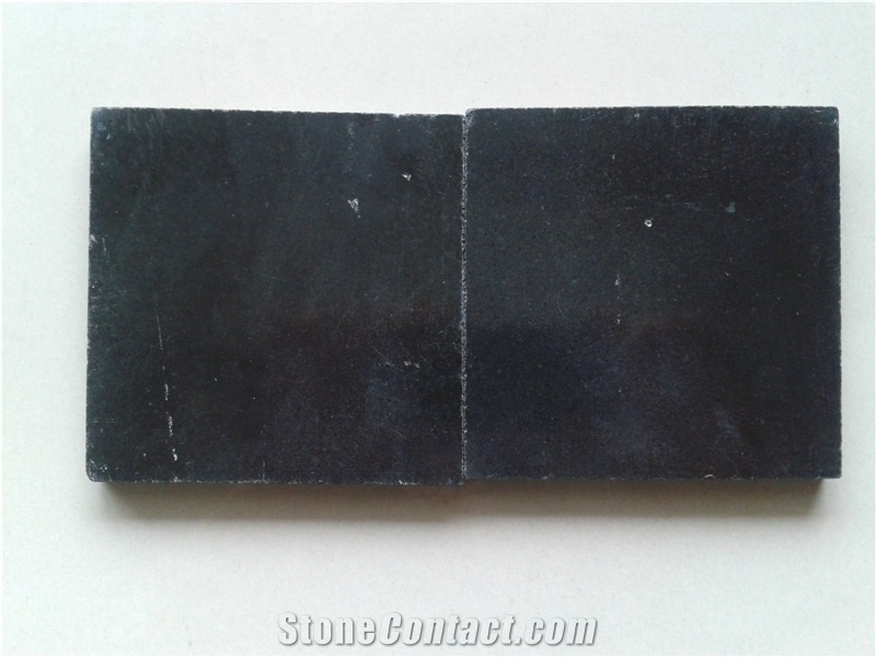Polished Black Basalt Stones