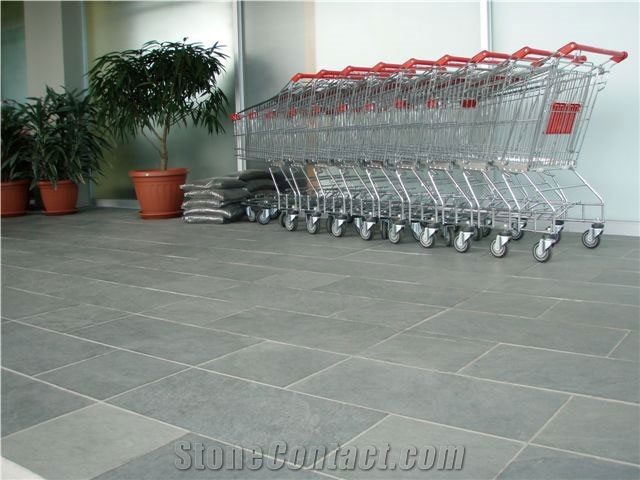 Brazil Grey Slate Tiles, Cinza Ardosia Grey Slate Slabs & Tiles