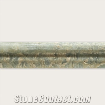 Green Onyx Chair Rail Molding, Bursa Green Onyx Chair Rails