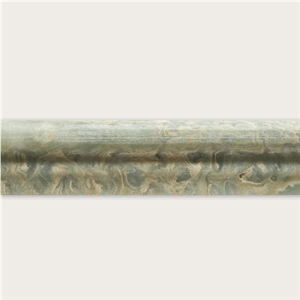 Green Onyx Chair Rail Molding, Bursa Green Onyx Chair Rails