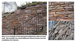 Olde World Manufactured Ledgestone Stackstone Veneer
