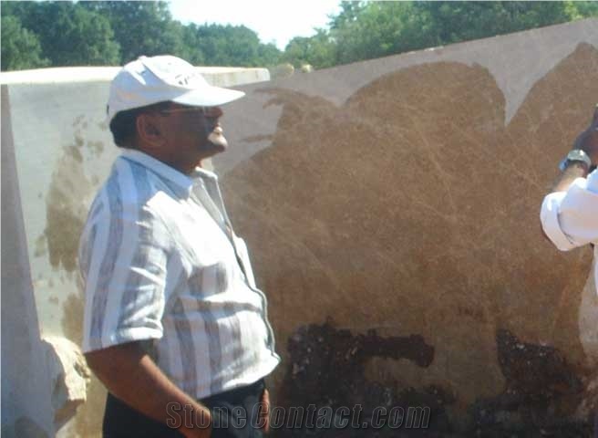 Bursa Emperador Light Marble Blocks, Turkey Emperador Light Marble Block